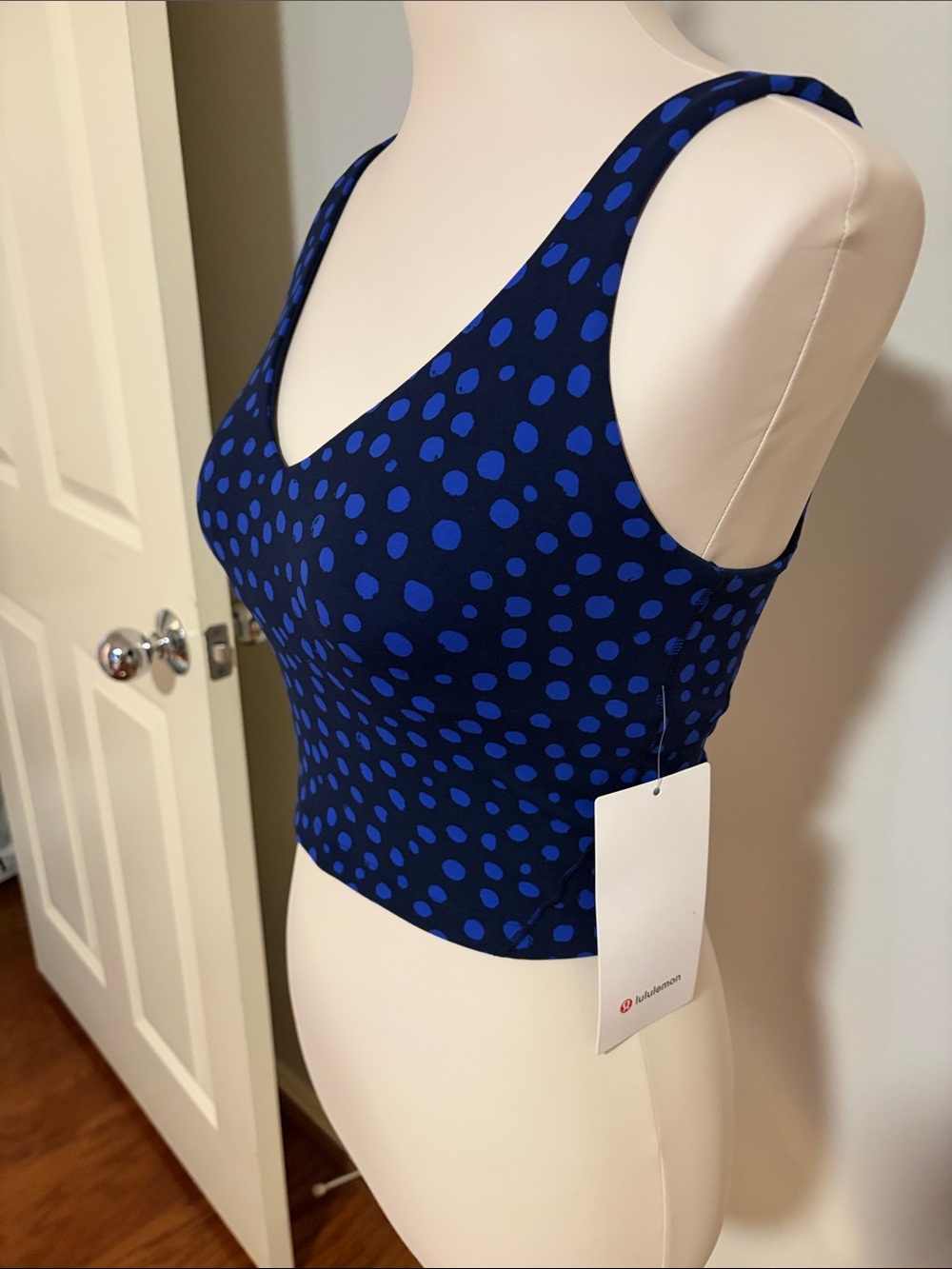 NWT Lululemon Align Tank in Polka Dot Pattern Size 4